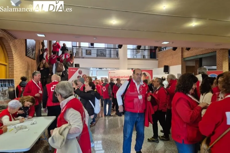 Cruz Roja celebra en Peñaranda su encuentro anual del voluntariado