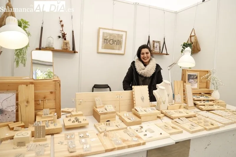 Feria de Artesanía de Salamanca en la plaza de los Bandos. Foto: David Sañudo