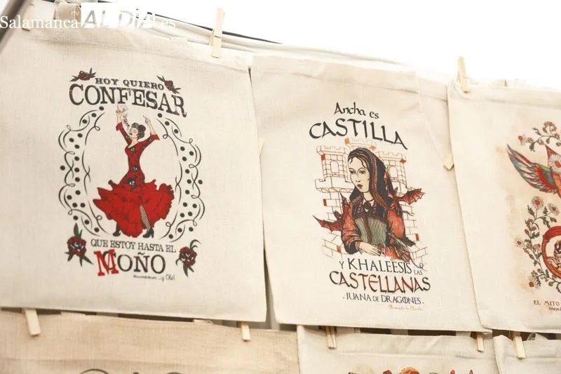 Feria de Artesanía de Salamanca en la plaza de los Bandos. Foto: David Sañudo