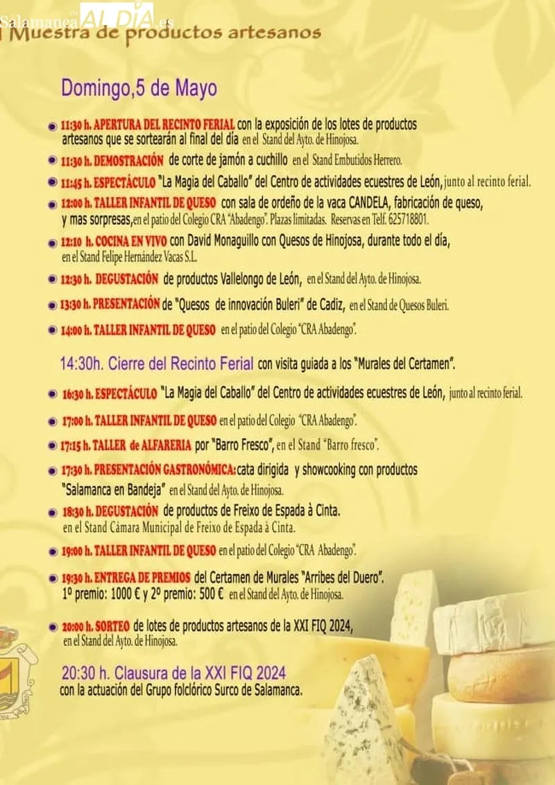 En los stands habrá catas, degustaciones y presentación de productos