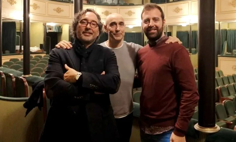 'Folklorquiando', proyecto del folklorista salmantino Gabriel Calvo con la colaboración del pintor salmantino Florencio Maíllo y el actor Jes Martin's. Foto EP