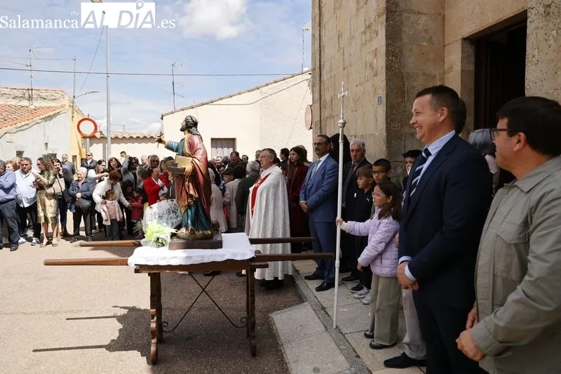Fiesta de San Marcos en Doñinos de Salamanca. Foto: David Sañudo