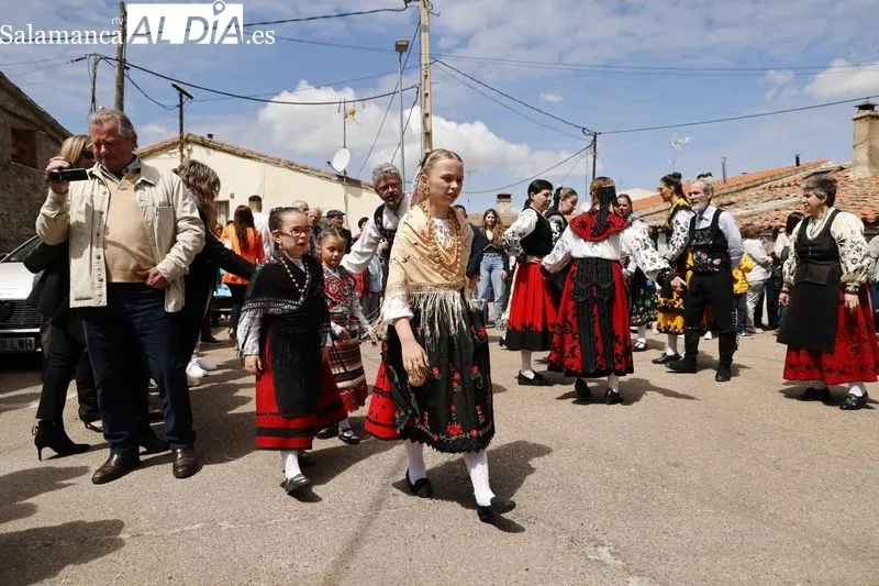 Fiesta de San Marcos en Doñinos de Salamanca. Foto: David Sañudo