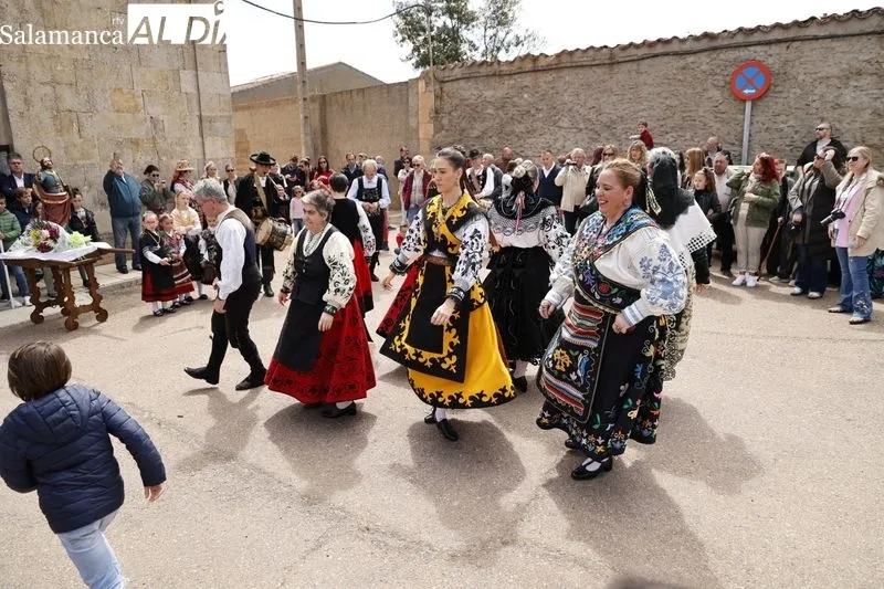 Fiesta de San Marcos en Doñinos de Salamanca. Foto: David Sañudo