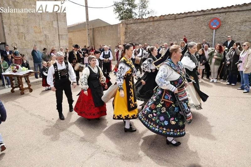 Fiesta de San Marcos en Doñinos de Salamanca. Foto: David Sañudo