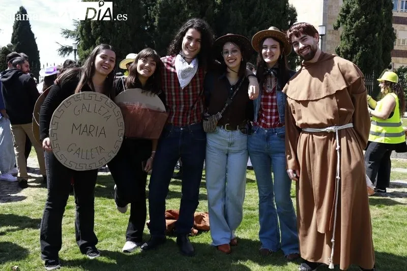 Fiestas de la Facultad de Geografía e Historia de la Universidad de Salamanca. Foto: Raúl Riego