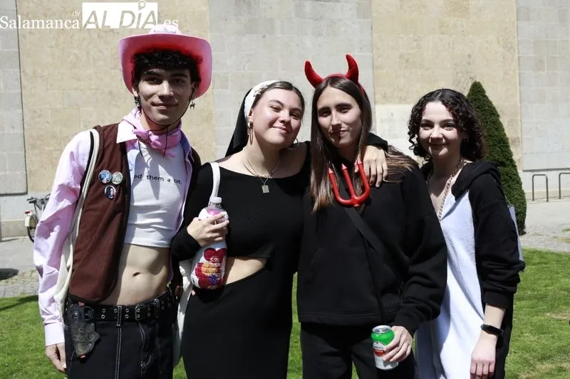 Fiestas de la Facultad de Geografía e Historia de la Universidad de Salamanca. Foto: Raúl Riego