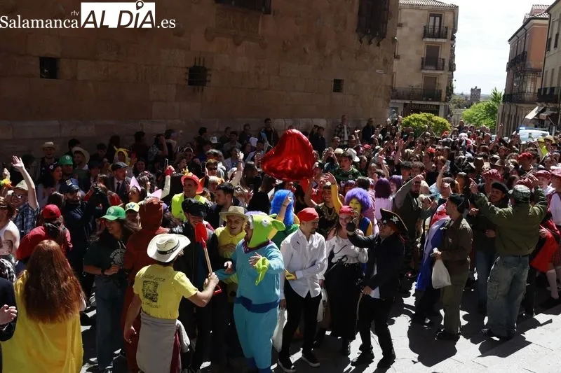 Fiestas de la Facultad de Geografía e Historia de la Universidad de Salamanca. Foto: Raúl Riego