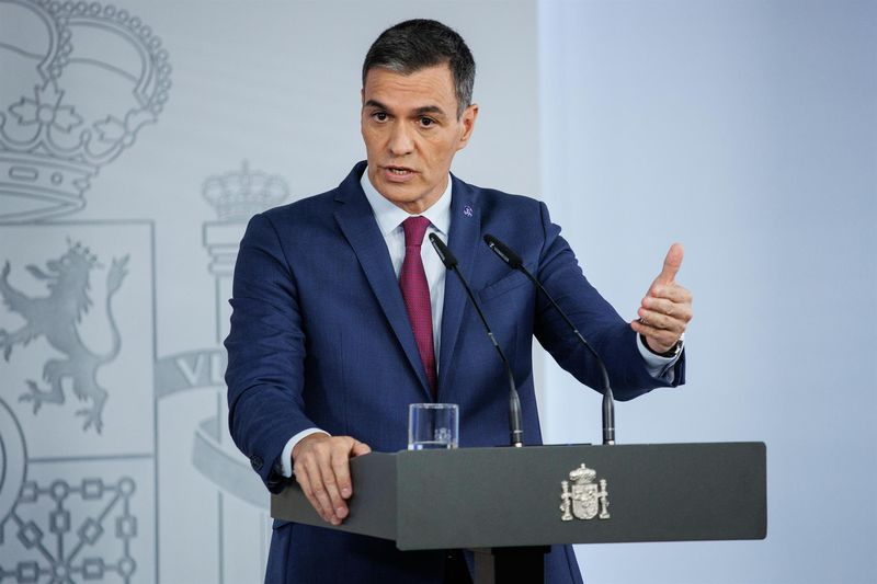 Pedro Sánchez: declaración institucional