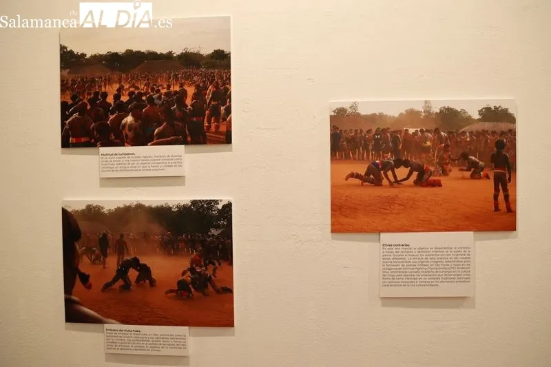 Muestra fotográfica sobre el Kuarup, uno de los rituales más importantes de las comunidades indígenas del río Xingu (Mato Grosso, Brasil). Foto: David Sañudo