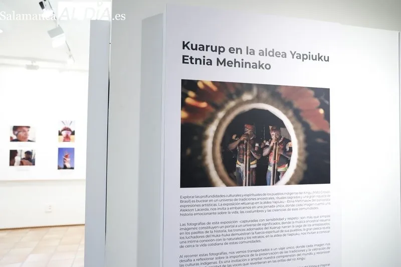 Muestra fotográfica sobre el Kuarup, uno de los rituales más importantes de las comunidades indígenas del río Xingu (Mato Grosso, Brasil). Foto: David Sañudo