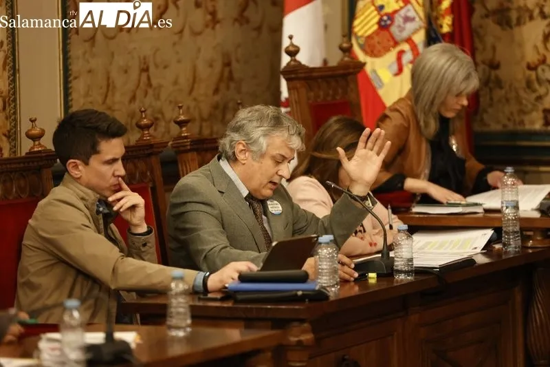 Pleno de la Diputación de Salamanca de este martes 30 de abril de 2024. Foto: David Sañudo