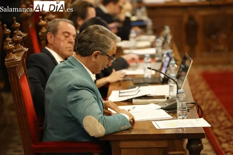 Pleno de la Diputación de Salamanca de este martes 30 de abril de 2024. Foto: David Sañudo