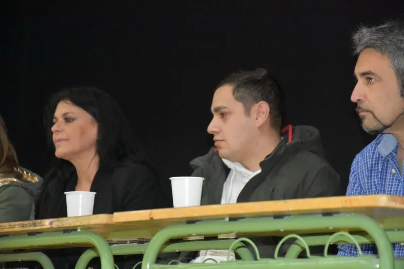 Los internos del Centro Penitenciario de Topas visitan el IES Mateo Hernández