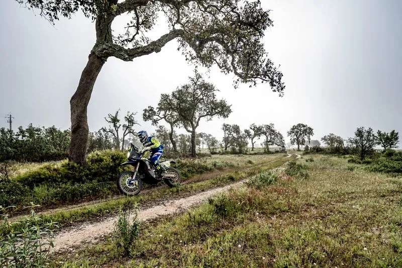 Lorenzo Santolino (Sherco) en el Ultimate Rally Portugal 