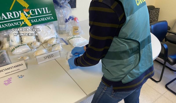 Salamanca: drogas sintéticas, interceptados más de 7 kilos