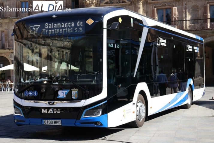 Salamanca estrena buses urbanos eléctricos 