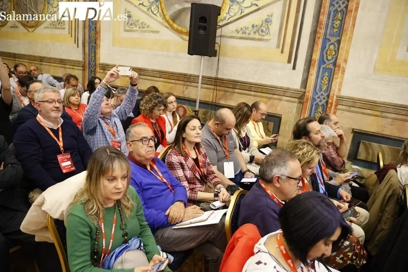 III Escuela de Gobierno del PSOE de Castilla y León, celebrada en Salamanca. Fotos: David Sañudo
