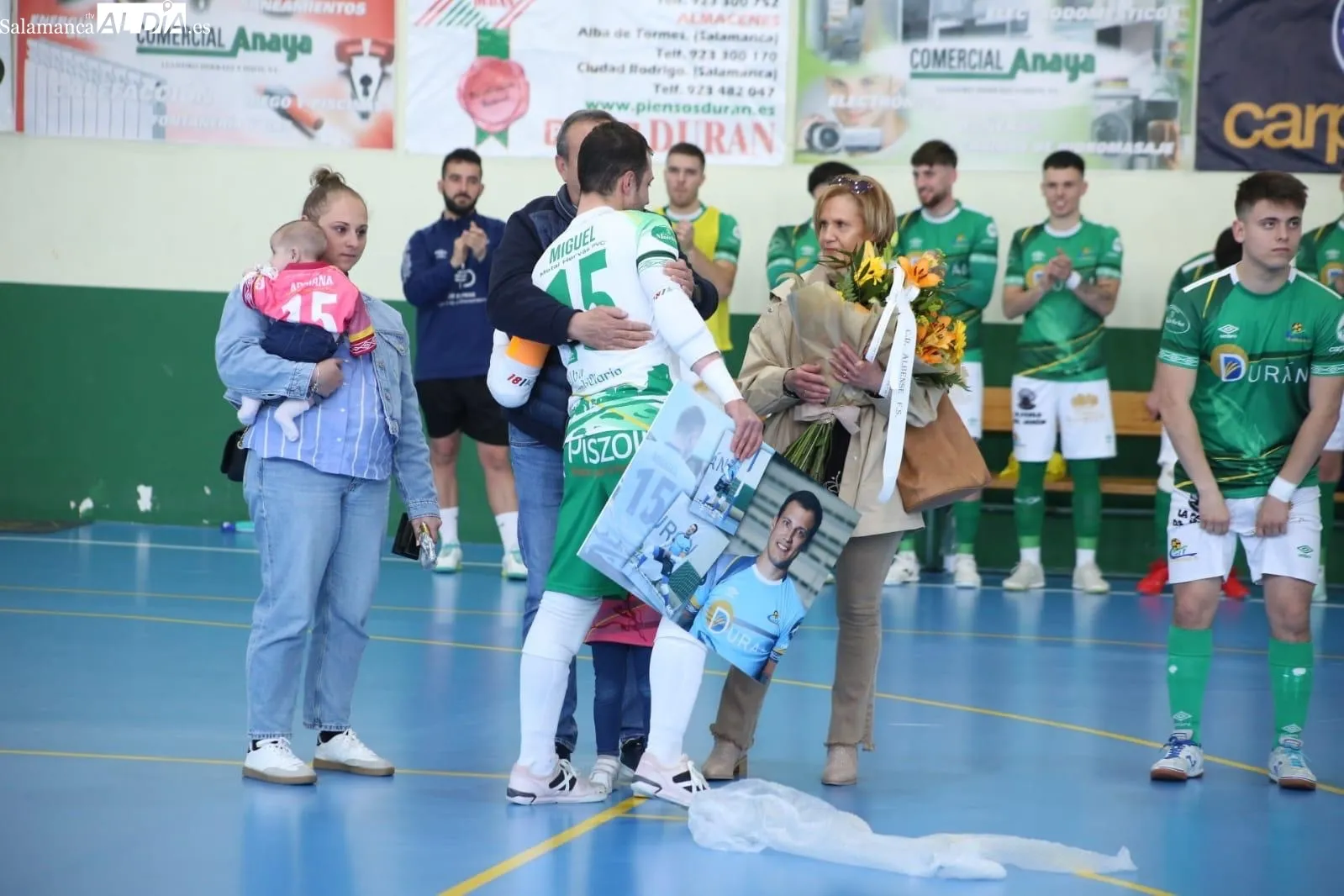 Foto 14 - Playoff conseguido por el Piensos Dur&aacute;n Albense en el adi&oacute;s de la temporada y de Miguel para dejar a Unionistas FS sin &eacute;l