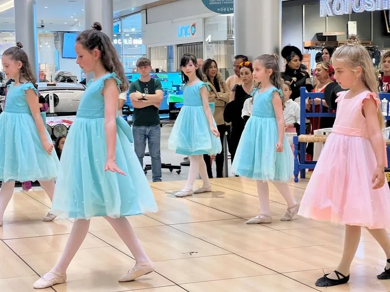 Flamenco en el Centro Comercial El Tormes.
