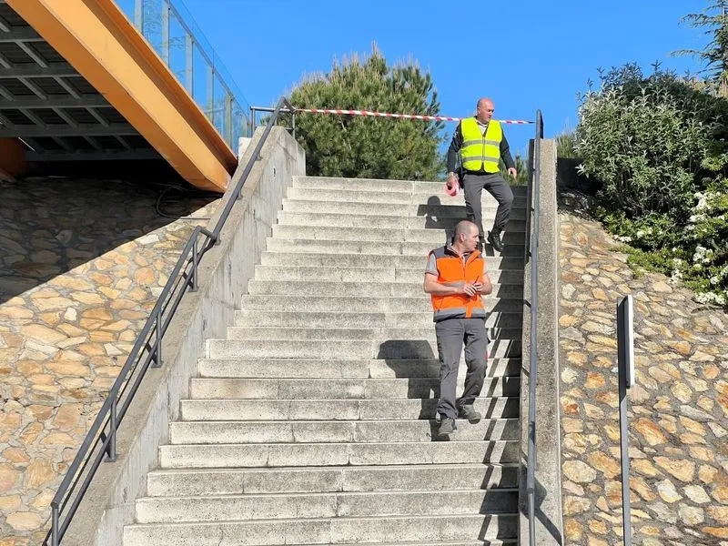 Simulacro de emergencia en el Centro Comercial El Tormes