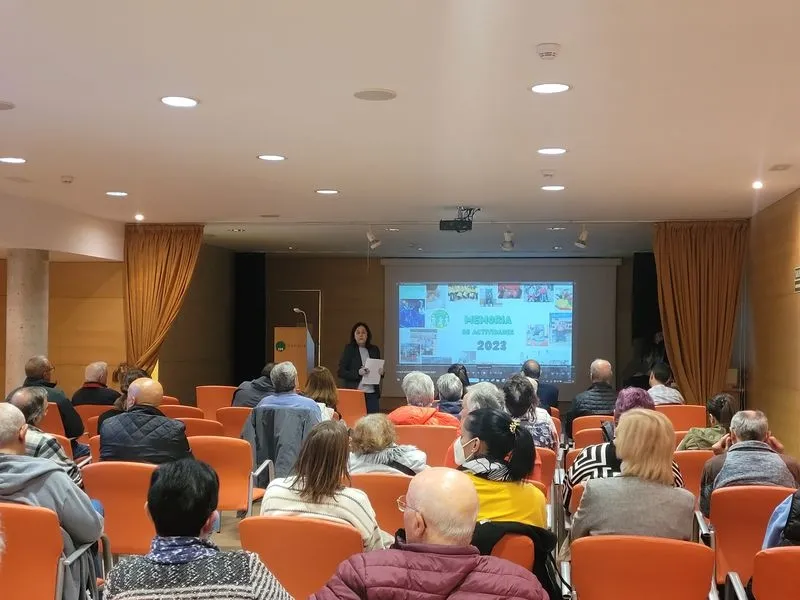 Asamblea general de socios de ASPACE.