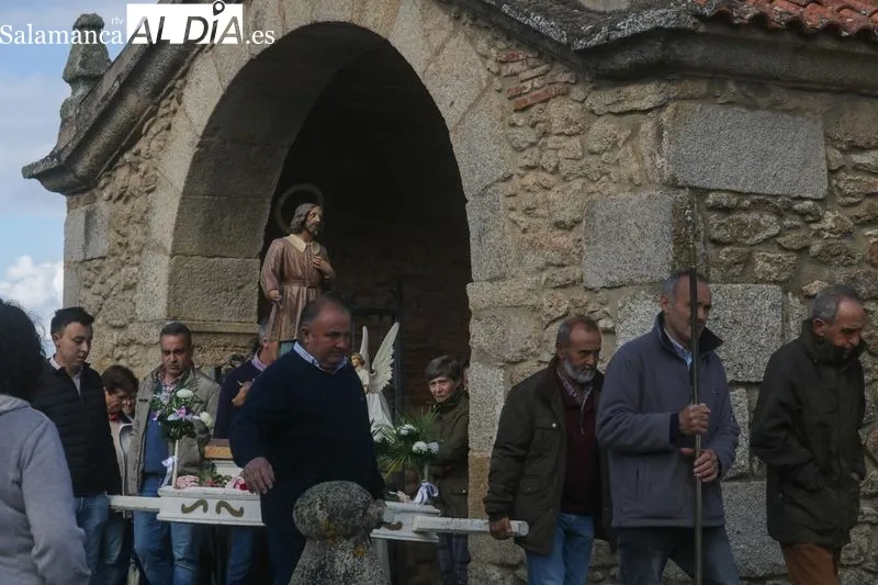 Procesión y bendición de campos en Bogajo con San Isidro / DANIEL ROMÁN