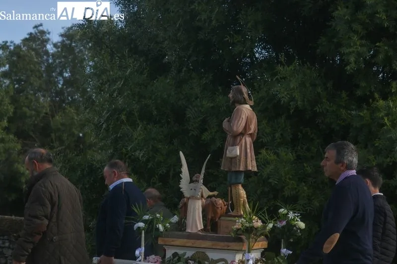 Procesión y bendición de campos en Bogajo con San Isidro / DANIEL ROMÁN