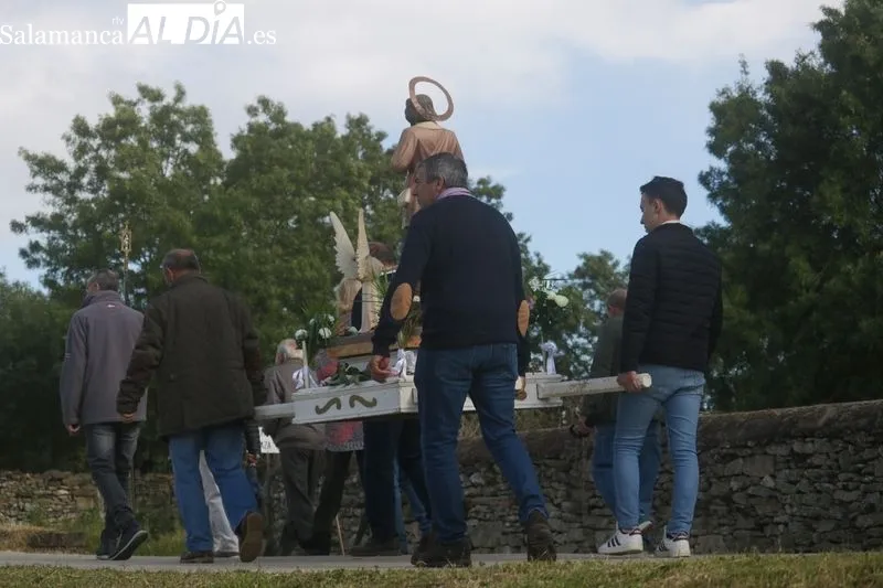 Procesión y bendición de campos en Bogajo con San Isidro / DANIEL ROMÁN
