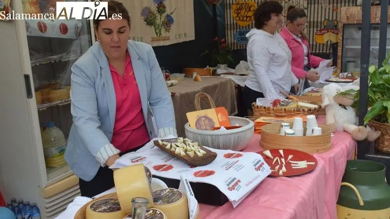 Foto 4 - La XXI Feria Internacional del Queso de Hinojosa de Duero se cierra con notable &eacute;xito a pesar de la lluvia