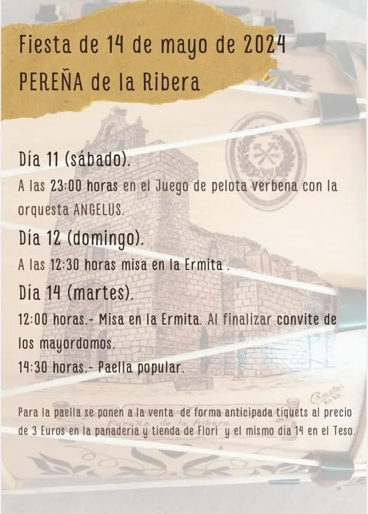 Foto 2 - Pere&ntilde;a se prepara para vivir la fiesta de la 'Virgen chica'