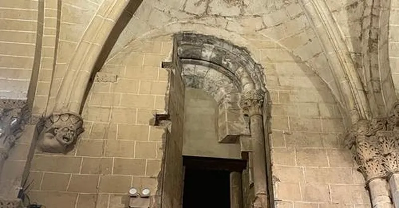 Ventana de la Catedral Vieja que se va a recuperar. Foto: Diócesis de Salamanca
