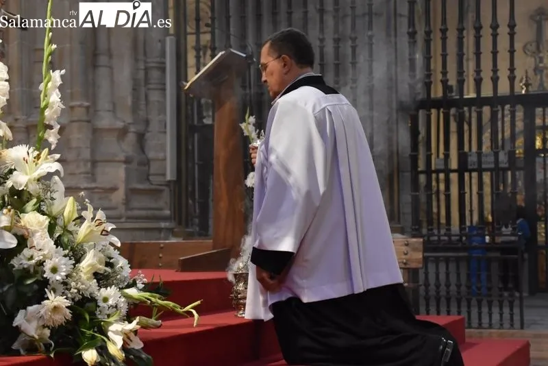 Misa en la Catedral Nueva con motivo de la Fiesta del el 511 aniversario de la dedicación de este templo a la Virgen de la Asunción. Foto: Vanesa Martins