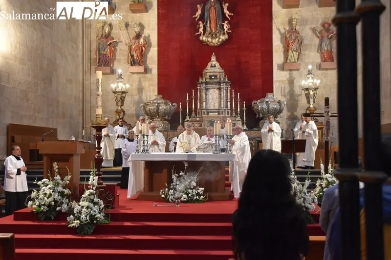 Misa en la Catedral Nueva con motivo de la Fiesta del el 511 aniversario de la dedicación de este templo a la Virgen de la Asunción. Foto: Vanesa Martins
