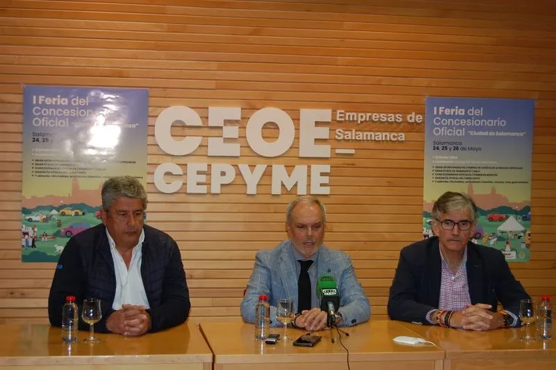 Encuentro de CEOE CEPYME Salamanca y CEIM. 