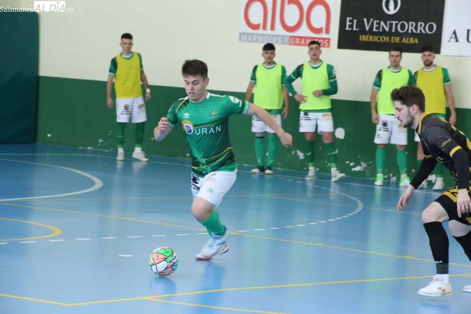 Foto 8 - El Piensos Dur&aacute;n Albense deja escapar vivo al Lugo y todo se decidir&aacute; en la vuelta (2-2)