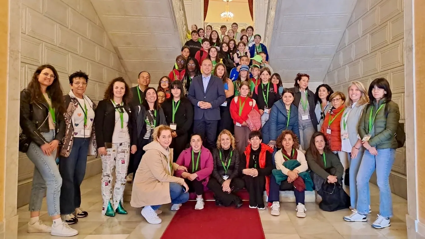 Foto 3 - Salamanca ofrece una recepci&oacute;n a los integrantes nacionales de &lsquo;Fabricando Ilusiones&rsquo; y el CEIP Severiano Montero