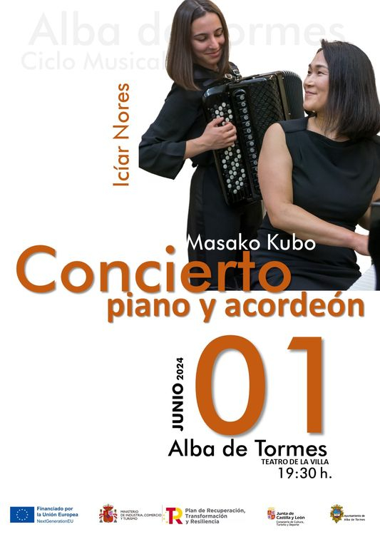 Dos conciertos cierran el semestre del Ciclo Musical de Alba de Tormes