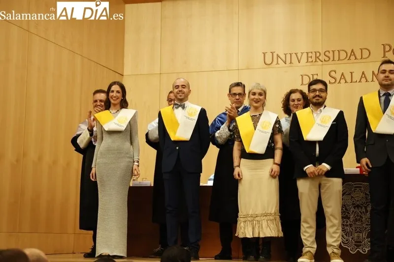 Ceremonia de fin del Máster Universitario en Formación del Profesorado en ESO y Bachillerato, FP y Enseñanza de Idiomas de la UPSA. Fotos: David Sañudo