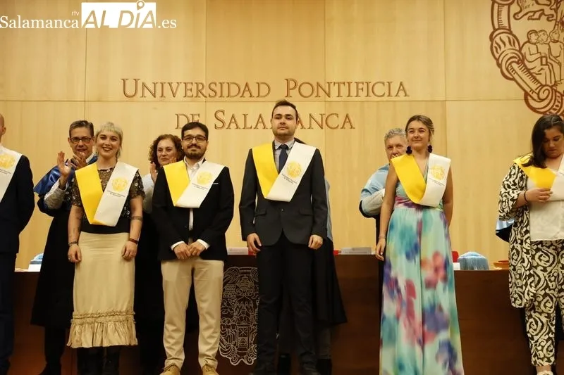 Ceremonia de fin del Máster Universitario en Formación del Profesorado en ESO y Bachillerato, FP y Enseñanza de Idiomas de la UPSA. Fotos: David Sañudo