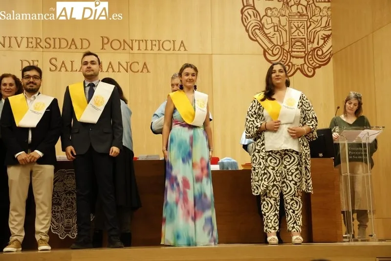 Ceremonia de fin del Máster Universitario en Formación del Profesorado en ESO y Bachillerato, FP y Enseñanza de Idiomas de la UPSA. Fotos: David Sañudo