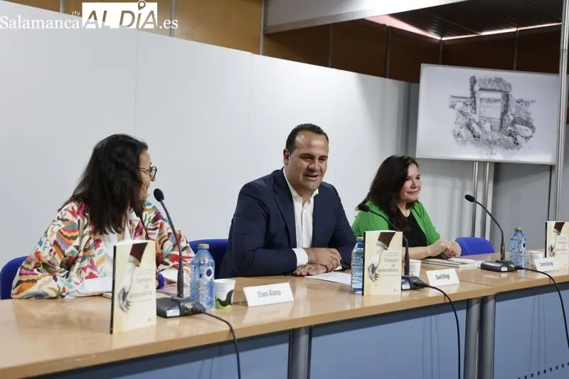 Presentación del libro 'Tiempo de sementera', Charo Alonso y Carmen Borrego. Fotos: David Sañudo
