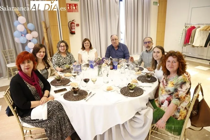 Comida de fraternidad de Afibrosal en Salamanca. Fotos: David Sañudo