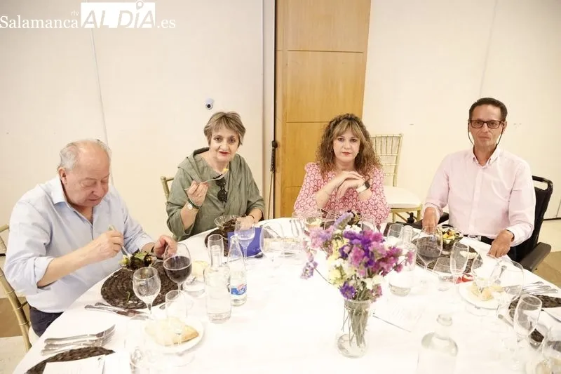 Comida de fraternidad de Afibrosal en Salamanca. Fotos: David Sañudo