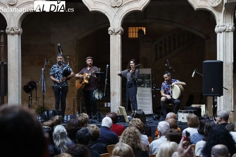 Concierto de Folk On Crest en la Casa de las Conchas. Fotos: David Sañudo.
