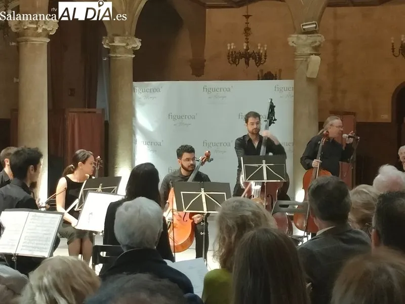 Concierto ‘Un viaje por Europa’ a cargo de la Orquesta de Cámara del Casino de Salamanca. Fotos: Rosa M. García.