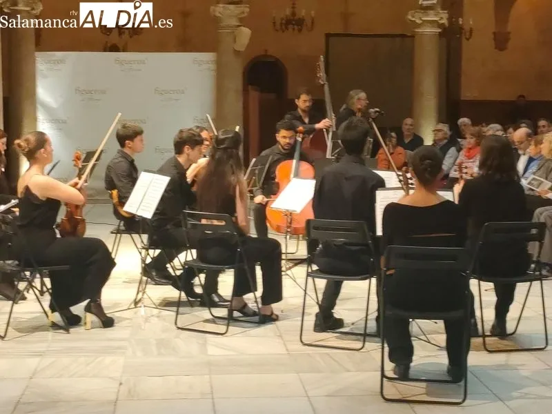 Concierto ‘Un viaje por Europa’ a cargo de la Orquesta de Cámara del Casino de Salamanca. Fotos: Rosa M. García.