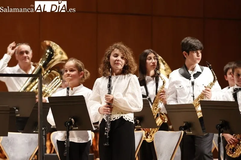 Concierto de las bandas del Conservatorio Profesional de Música de Salamanca en el Palacio de Congresos