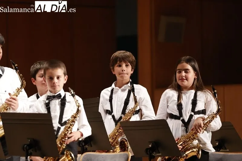 Concierto de las bandas del Conservatorio Profesional de Música de Salamanca en el Palacio de Congresos