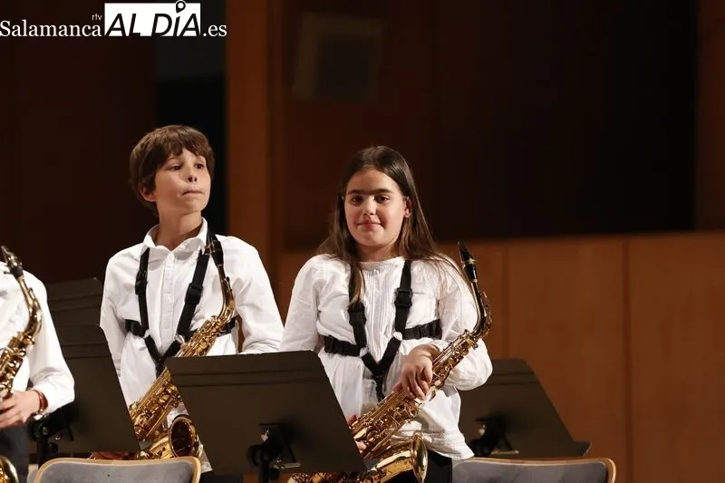 Concierto de las bandas del Conservatorio Profesional de Música de Salamanca en el Palacio de Congresos